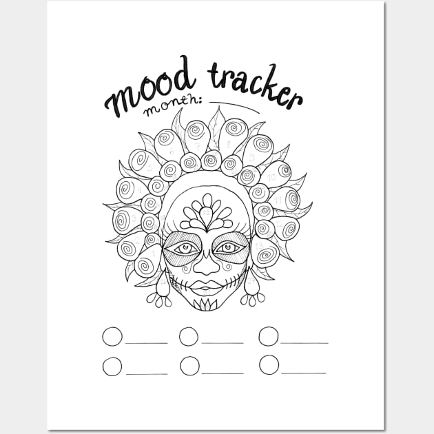 Planner Mood Tracker Wall Art by IvyLilyArt